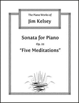 Sonata for Piano, Op. 22 piano sheet music cover